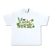 White one lucky nurse Urban Heavy Tee - BarkalooDesign