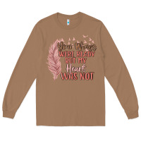 Toasted Coconut your wings were ready but my heart was not Long Sleeve Tee - MaliasSmallBusiness