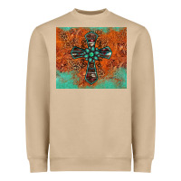 Mushroom western cross tumbler Heavyweight Sweatshirt - Jasminsmagicworld