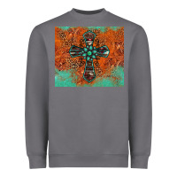 Storm western cross tumbler Heavyweight Sweatshirt - Jasminsmagicworld