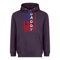 Plum Daddy American Flag Heavyweight Hoodie - Bettercallsaul