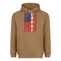 Toasted Coconut Daddy American Flag Heavyweight Hoodie - Bettercallsaul