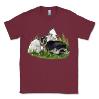 Burgundy two baby nigerian dwarf goat Classic Tee - LillyAllenDesigns