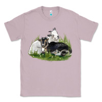 Lilac two baby nigerian dwarf goat Classic Tee - LillyAllenDesigns
