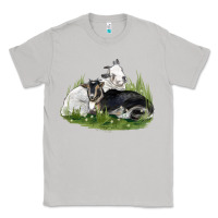 Moon Dust two baby nigerian dwarf goat Classic Tee - LillyAllenDesigns