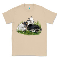 Mushroom two baby nigerian dwarf goat Classic Tee - LillyAllenDesigns
