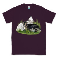 Plum two baby nigerian dwarf goat Classic Tee - LillyAllenDesigns