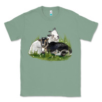 Sage two baby nigerian dwarf goat Classic Tee - LillyAllenDesigns