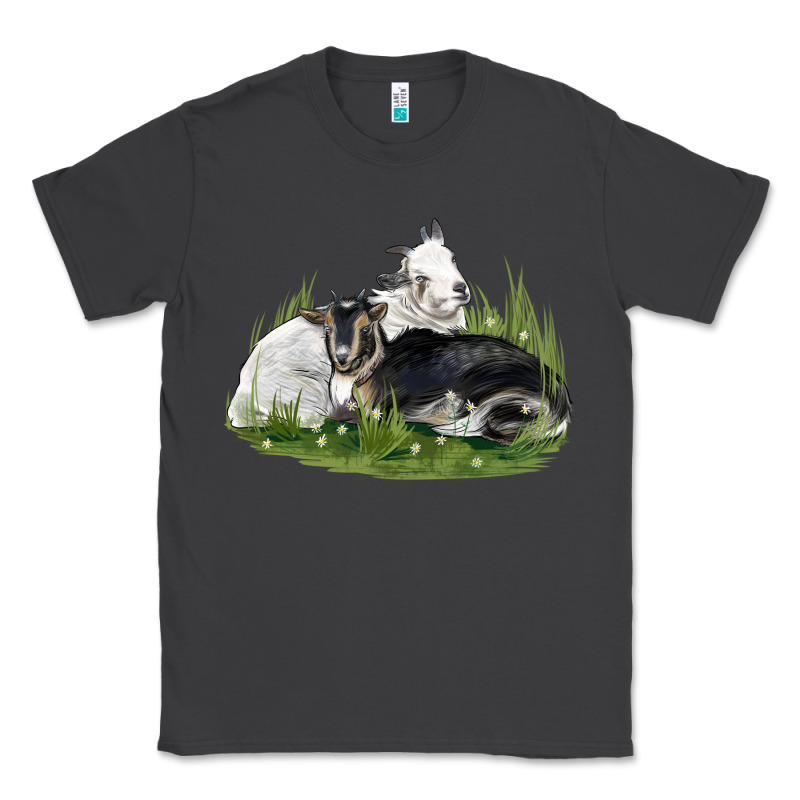 Two Baby Nigerian Dwarf Goat Classic Tee by LillyAllenDesigns | Teevron