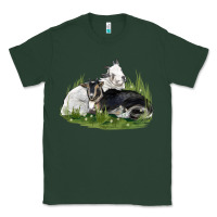Sports Green two baby nigerian dwarf goat Classic Tee - LillyAllenDesigns