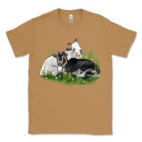 Toasted Coconut two baby nigerian dwarf goat Classic Tee - LillyAllenDesigns