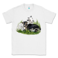 White two baby nigerian dwarf goat Classic Tee - LillyAllenDesigns