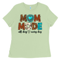 Matcha mom mode all day every day Ladies Tee - texasbilliewilder