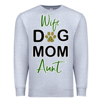 Heather Grey Wife Dog Mom Aunt Premium Sweatshirt - Bettercallsaul