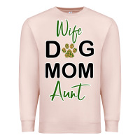 Pale Pink Wife Dog Mom Aunt Premium Sweatshirt - Bettercallsaul