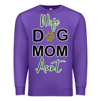 Purple Wife Dog Mom Aunt Premium Sweatshirt - Bettercallsaul
