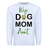 White Wife Dog Mom Aunt Premium Sweatshirt - Bettercallsaul