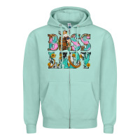 Seafoam Boss Lady Zipper Hoodie - BundleAndBundleShop