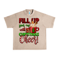 French Oak fill up your cup with christmas cheer Urban Heavy Tee - Jasminsmagicworld