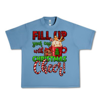 Pebble Blue fill up your cup with christmas cheer Urban Heavy Tee - Jasminsmagicworld
