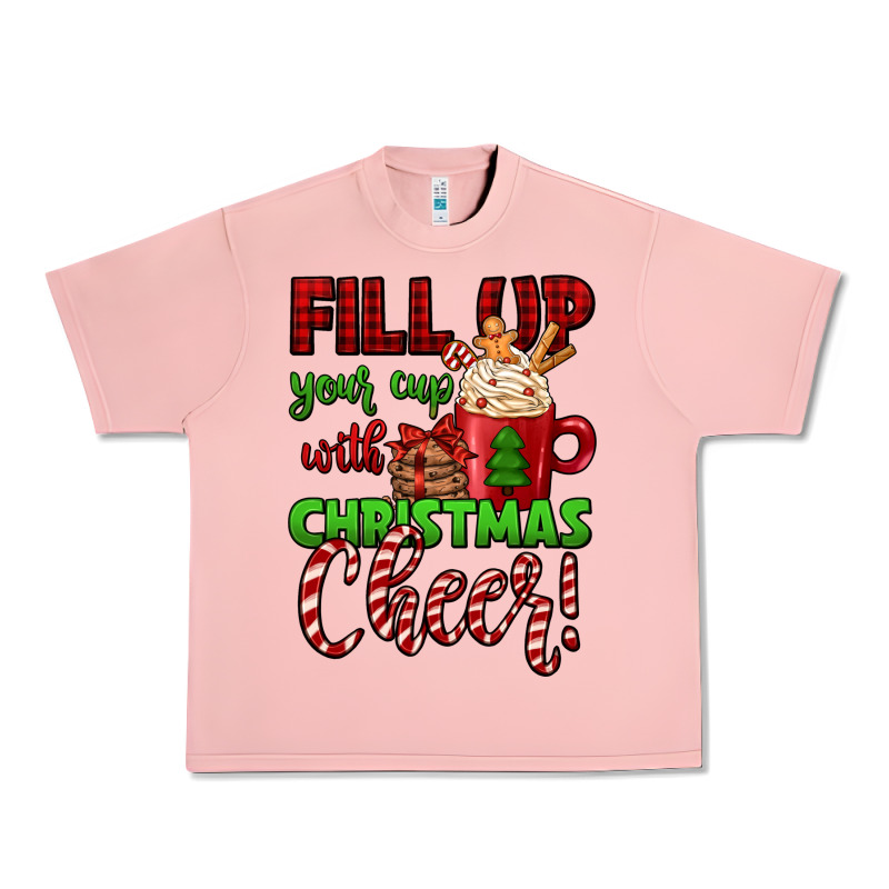 Fill Up Your Cup With Christmas Cheer Urban Heavy Tee by Jasminsmagicworld | Teevron
