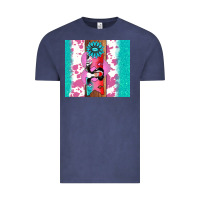 Vintage Denim v.d xoxo gemstone Vintage Tee - AdoDesignShop