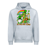 Heather Grey St. Patrick's My 1st St. Patrick's Day Urban Hoodie - OliviaCreatesArt