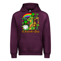 Mauve Wine St. Patrick's My 1st St. Patrick's Day Urban Hoodie - OliviaCreatesArt