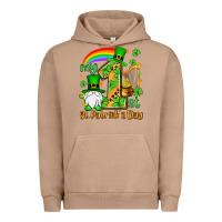 Pigment Burro St. Patrick's My 1st St. Patrick's Day Urban Hoodie - OliviaCreatesArt