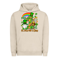 Pigment French Oak St. Patrick's My 1st St. Patrick's Day Urban Hoodie - OliviaCreatesArt