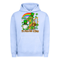 Pigment Grape Ice St. Patrick's My 1st St. Patrick's Day Urban Hoodie - OliviaCreatesArt