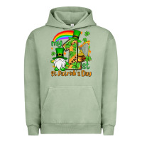 Pigment Oil Green St. Patrick's My 1st St. Patrick's Day Urban Hoodie - OliviaCreatesArt
