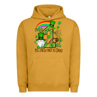 Pigment Peanut Butter St. Patrick's My 1st St. Patrick's Day Urban Hoodie - OliviaCreatesArt