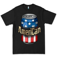 Black American 4th of July Premium Tee - CowGirlArtShop