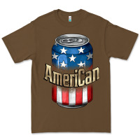 Cacao American 4th of July Premium Tee - CowGirlArtShop