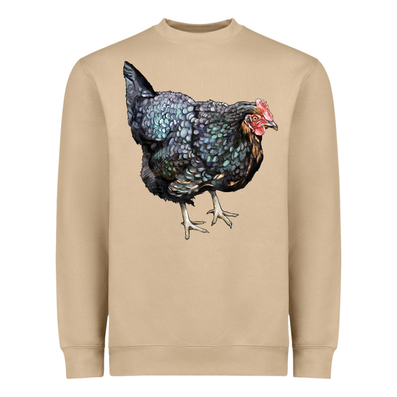 Jersey Giant Chicken Heavyweight Sweatshirt by LillyAllenDesigns | Teevron