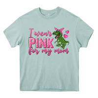 Arona I Wear Pink For My Mom Heavy Core Tee - texasbilliewilder