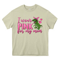 Mossy I Wear Pink For My Mom Heavy Core Tee - texasbilliewilder