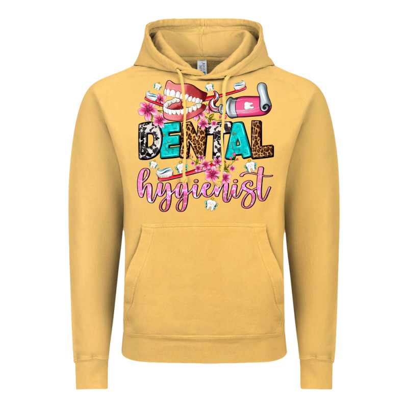 Dental Hygienist Vintage Hoodie by AdoDesignShop | Teevron