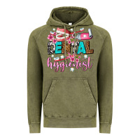 Vintage Olive dental hygienist Vintage Hoodie - AdoDesignShop