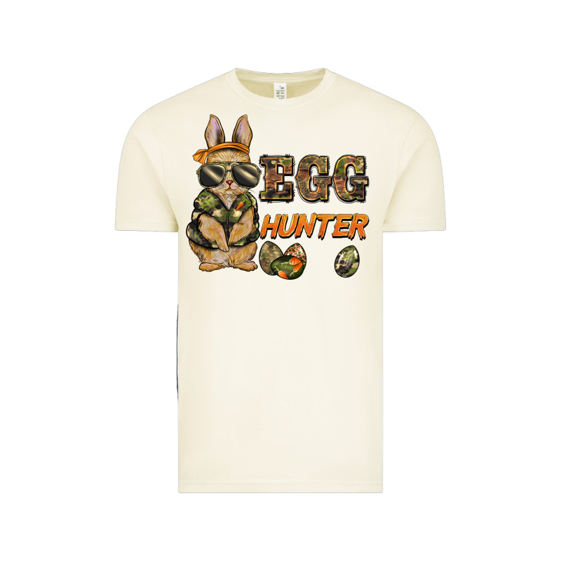 Easter Egg Hunter Rabbit Bunny Vintage Tee by BarkalooDesign | Teevron