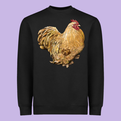Cochin Rooster Heavyweight Sweatshirt Designed By Lillyallendesigns