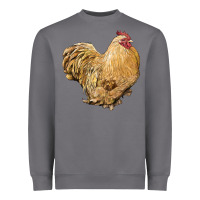 Storm cochin rooster Heavyweight Sweatshirt - LillyAllenDesigns