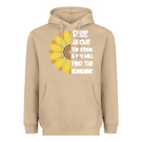 Mushroom Rise Above The Storm You Will F and The Sunshine Heavyweight Hoodie - Bettercallsaul