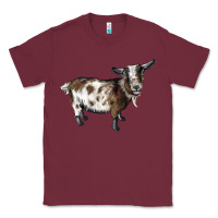 Burgundy Nigerian Dwarf Goat Classic Tee - LillyAllenDesigns