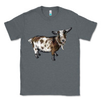 Charcoal Heather Nigerian Dwarf Goat Classic Tee - LillyAllenDesigns