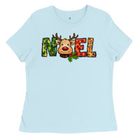 Reindeer Noel Christmas Ladies Tee | Teevron