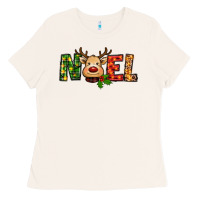 Bone reindeer noel christmas Ladies Tee - RanaPortraitStore
