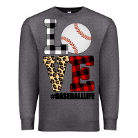 Charcoal Heather Love, Baseball Premium Sweatshirt - Bettercallsaul