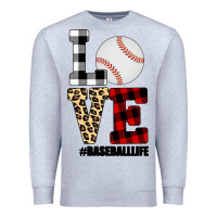 Heather Grey Love, Baseball Premium Sweatshirt - Bettercallsaul